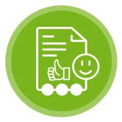 Icon Nachbar zustimmen